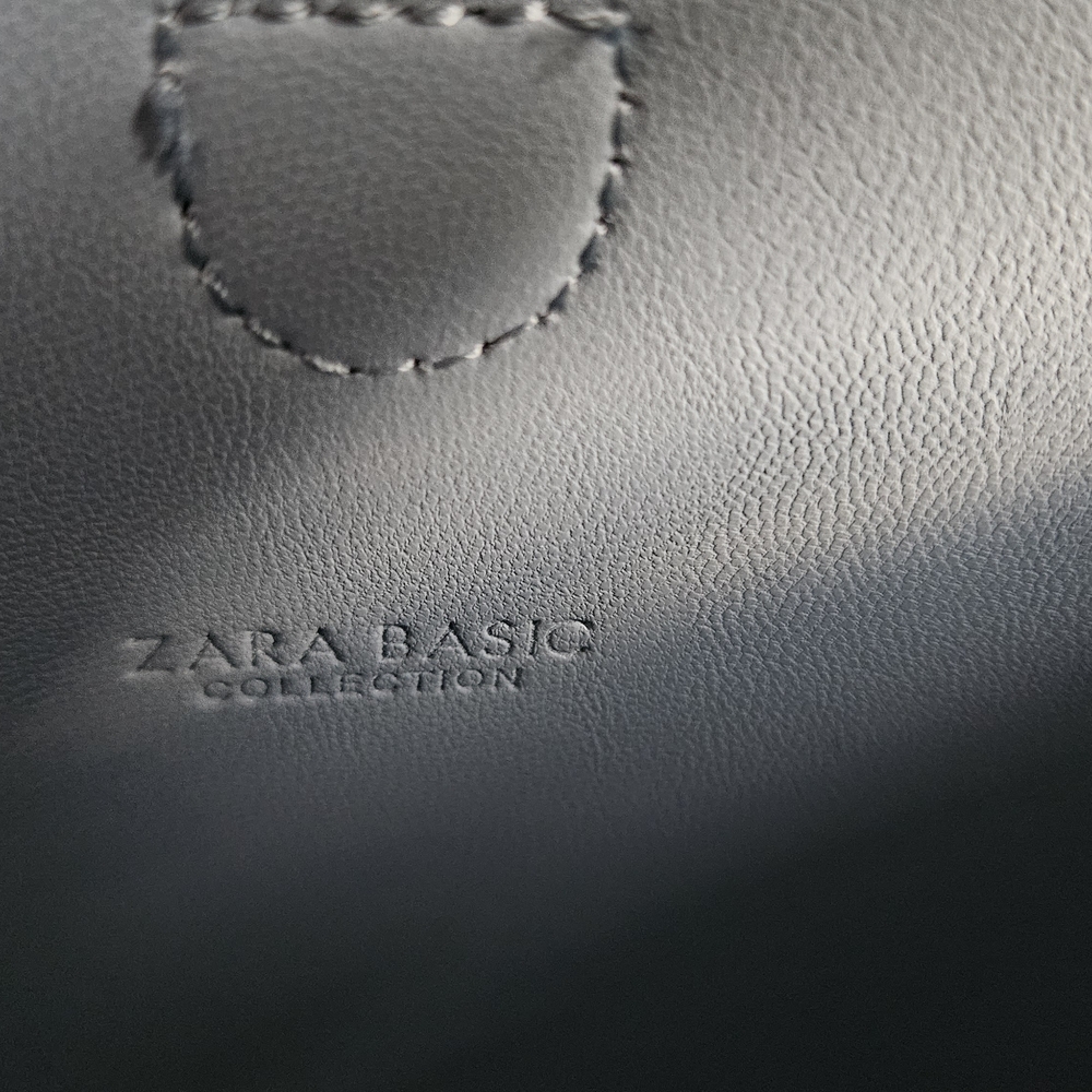 Zara Basic Collection Light Blue Backpack - Loose… - image 7